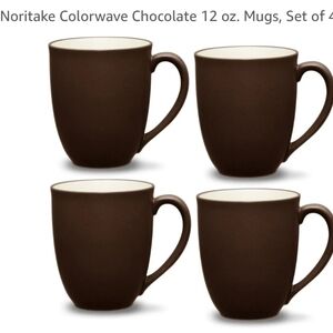 Elegant Brown Mug Set Chocolate